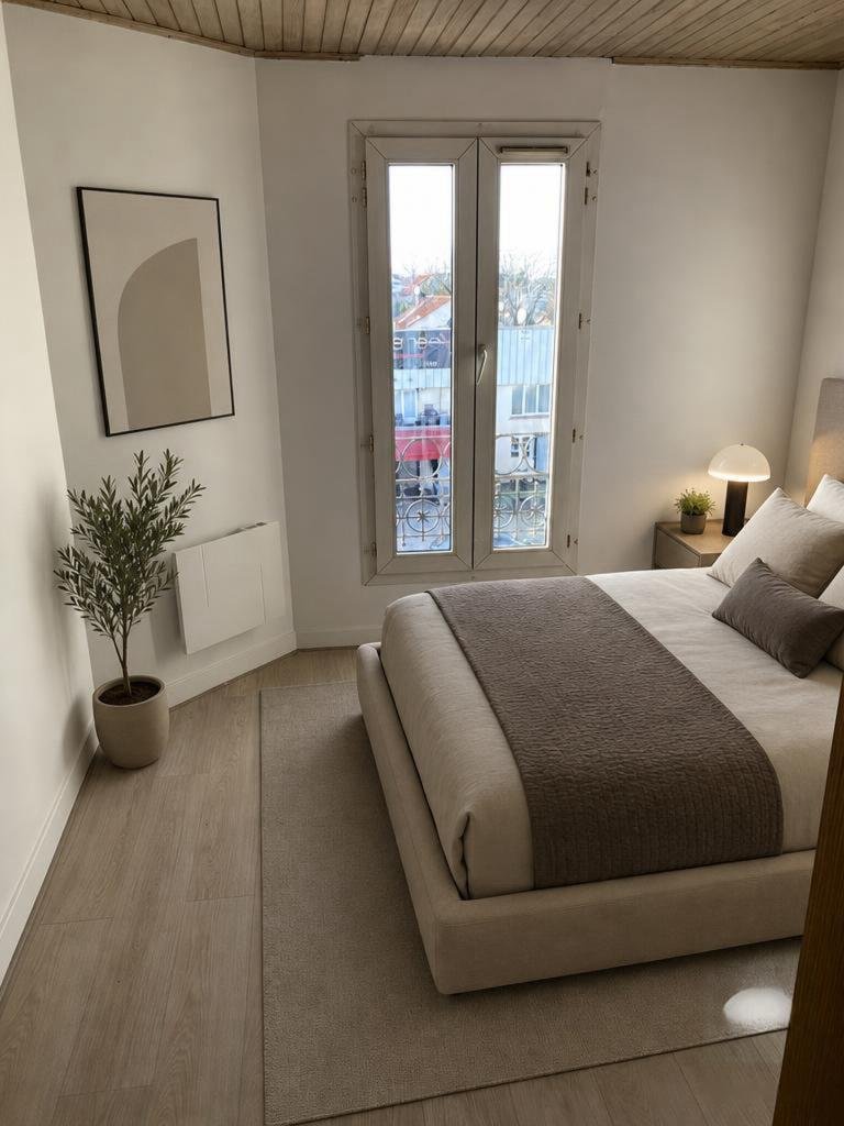 Chambre 2 après décoration — Champigny-sur-Marne