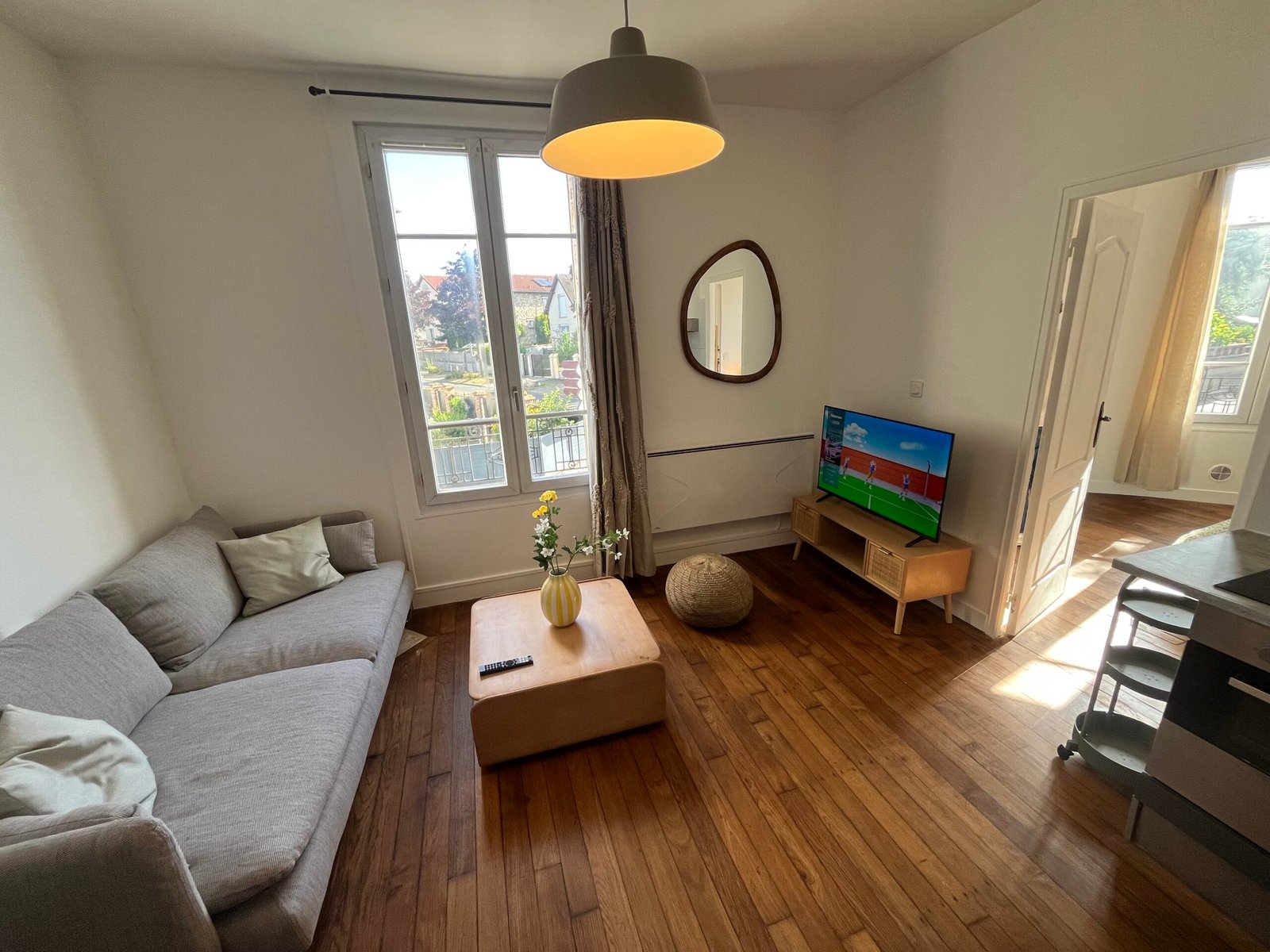 Salon après décoration — Villiers-sur-Marne